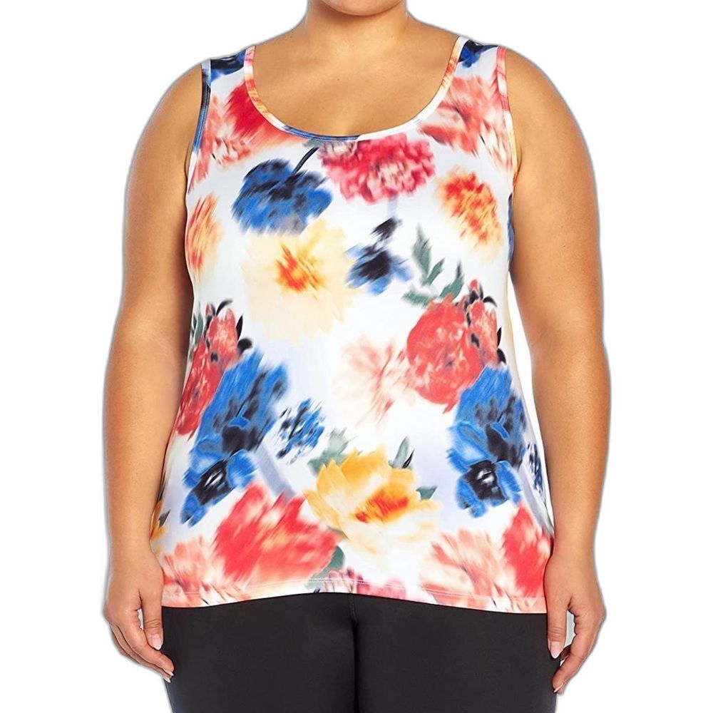 Marika twist back work out tank